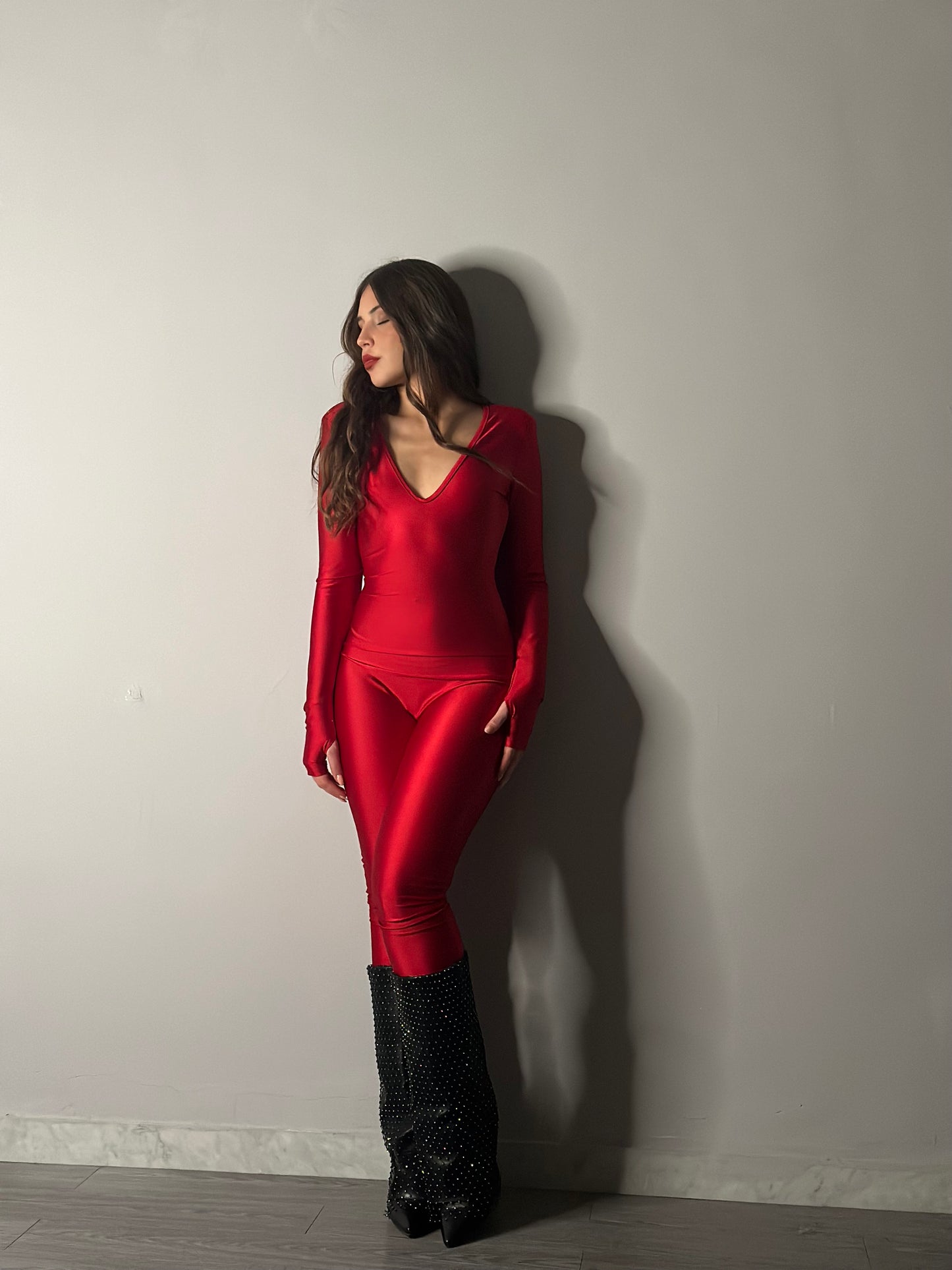 Jumpsuit Vanessa Red