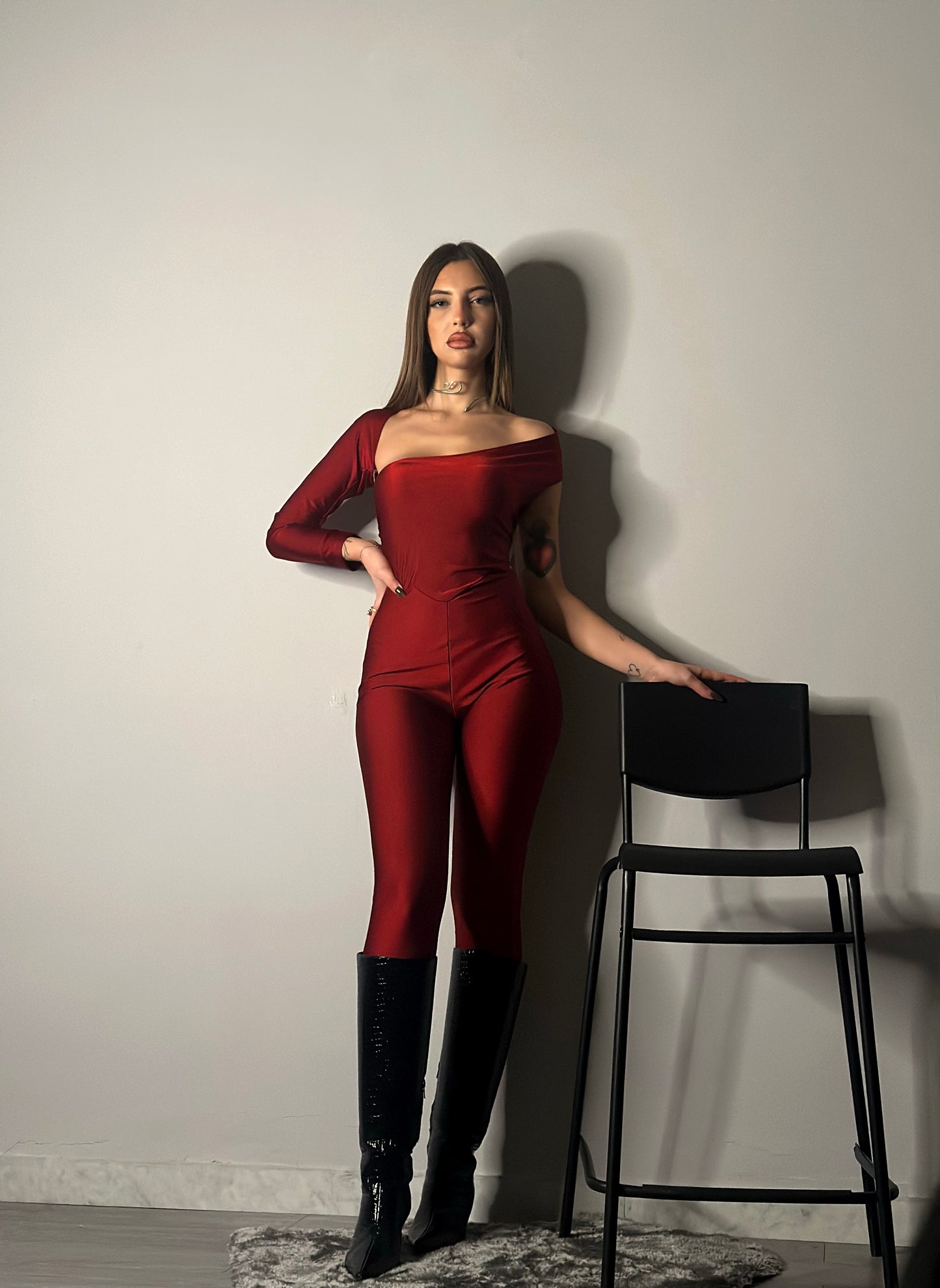 Jumpsuit Tessa Red