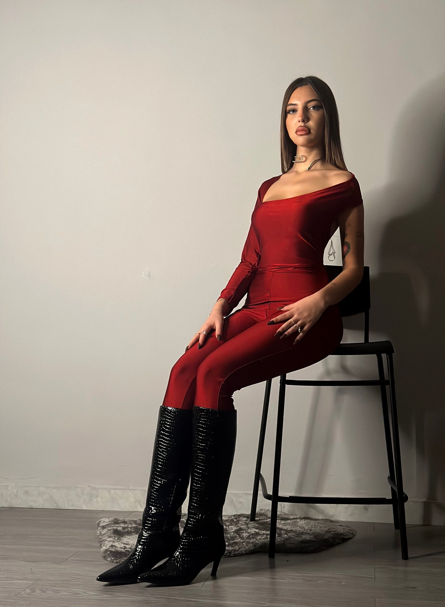Jumpsuit Tessa Red