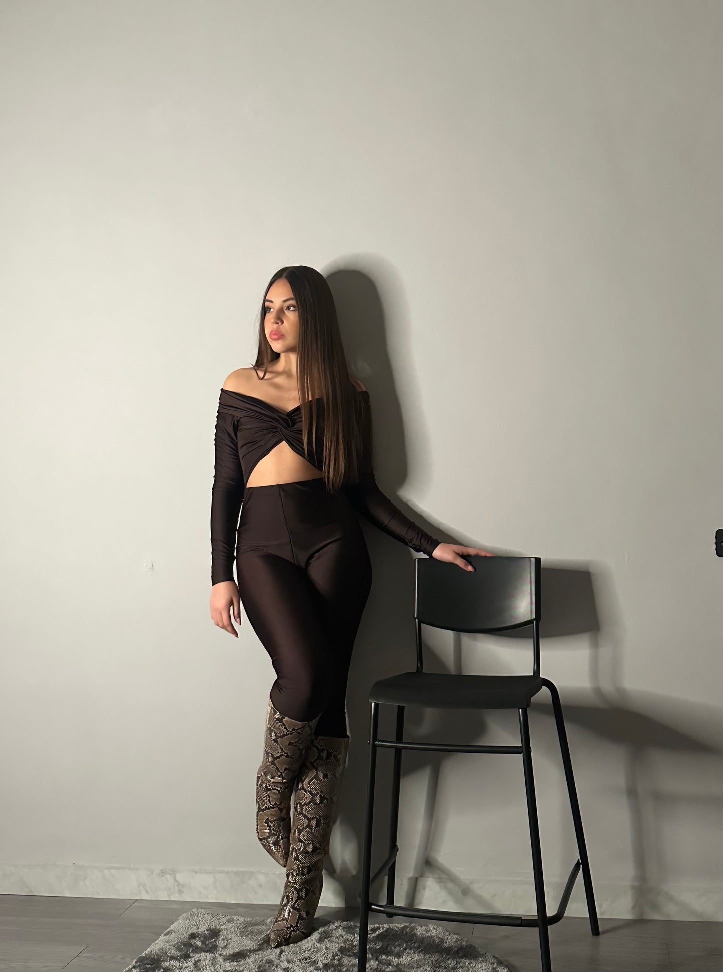 Jumpsuit Knot Brown