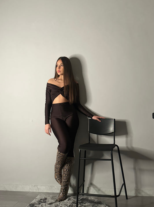 Jumpsuit Knot Brown