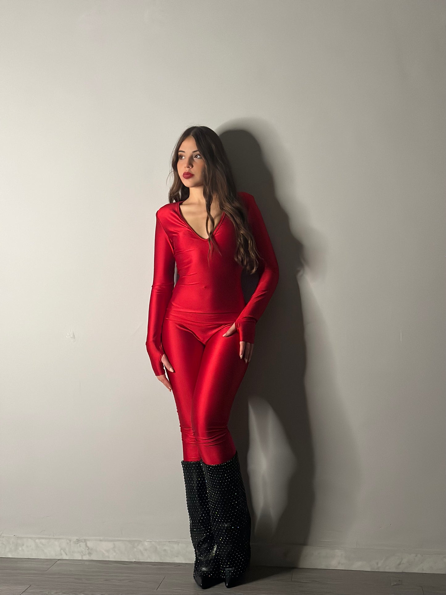 Jumpsuit Vanessa Red