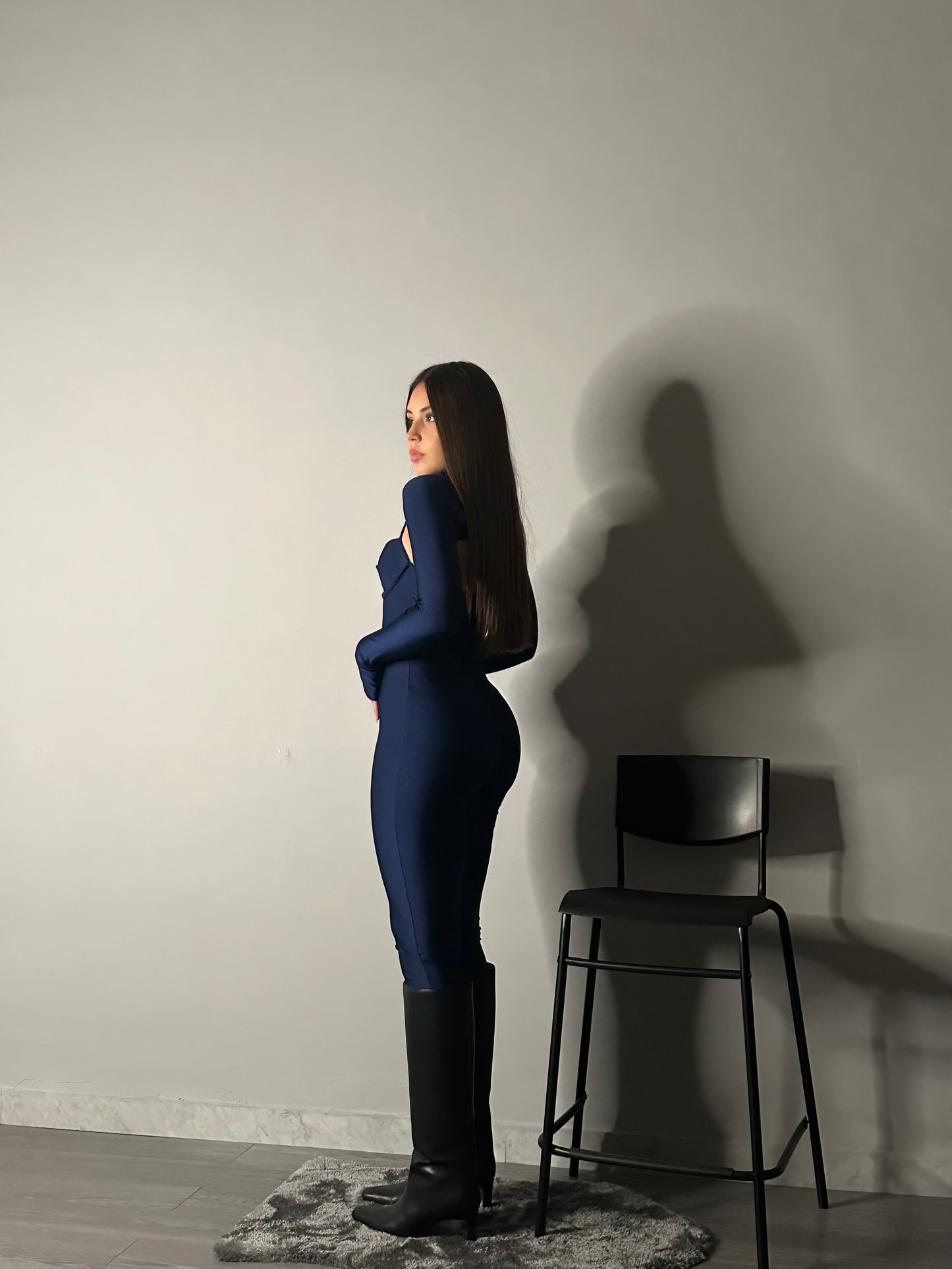 Jumpsuit provocation blu