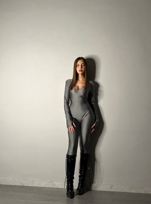 Jumpsuit Vanessa grigia